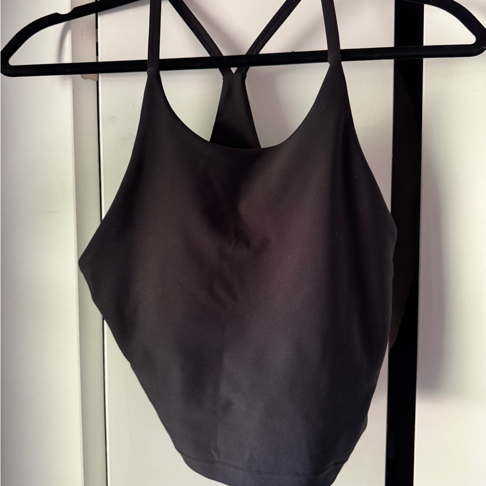 Old Navy Active Black Halter Top